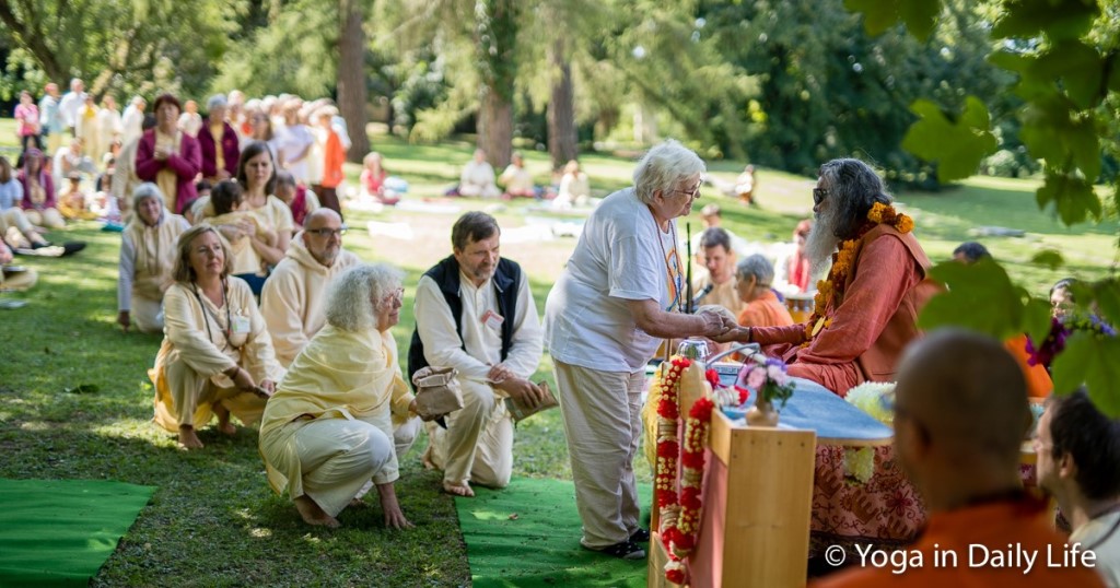 An auspicious day of celebrations in Strilky Ashram, Czech Republic